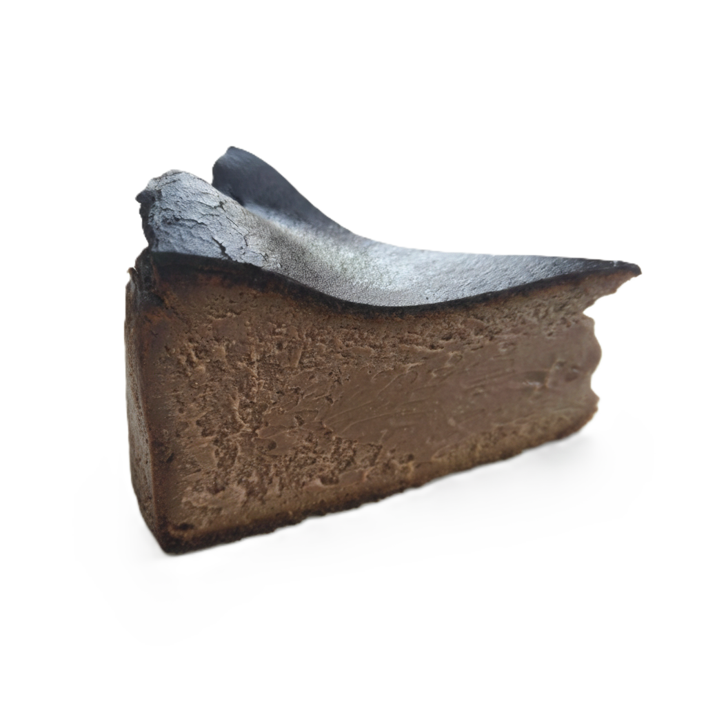 chocolate Basque cheesecake