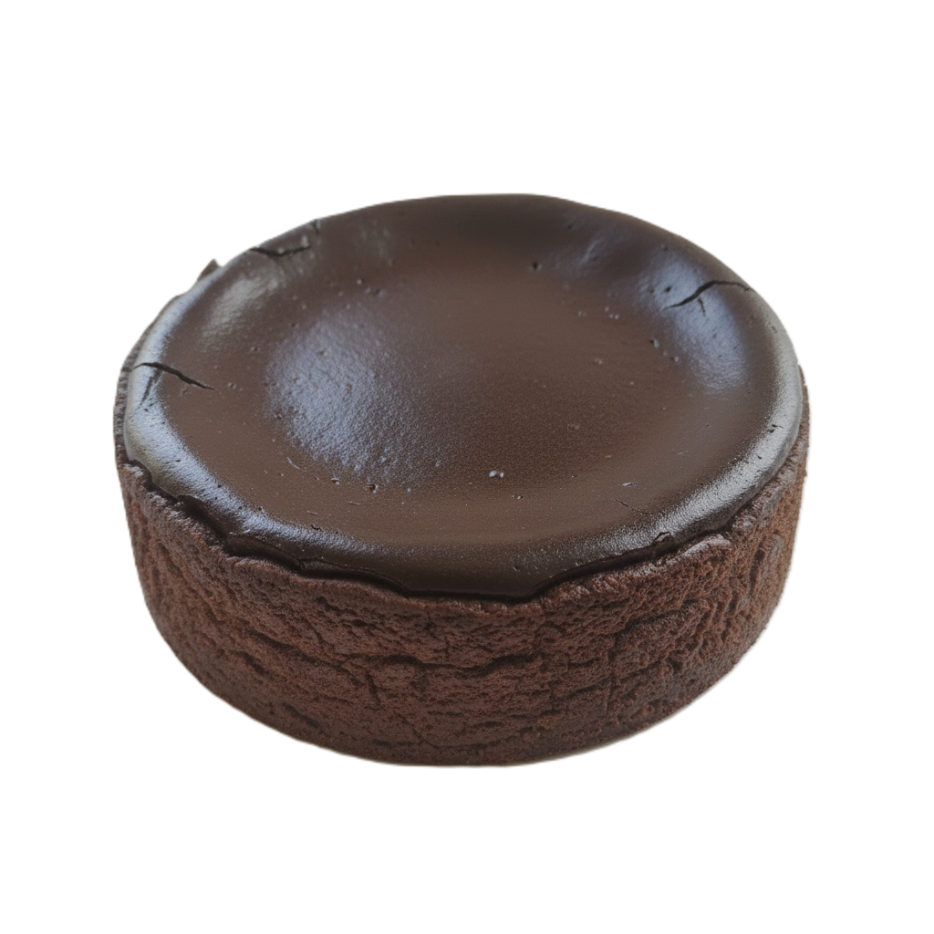chocolate Basque cheesecake